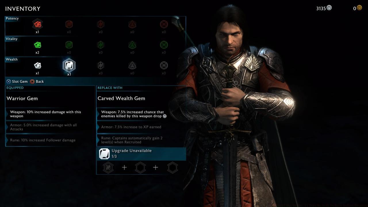 Attach Wealth Gems To Your Weapons